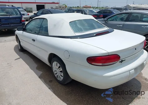 1997 Chrysler Sebring Jx z USA, uszkodzony, nr VIN 3C3EL45H4VT624613